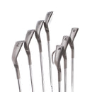 Ping i5 Steel Mens Right Hand Irons 4-PW Red Dot 1* Flat Regular - FCM 5.5 Rifle Flighted