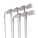 Ping i5 Steel Mens Right Hand Irons 4-PW Red Dot 1* Flat Regular - FCM 5.5 Rifle Flighted