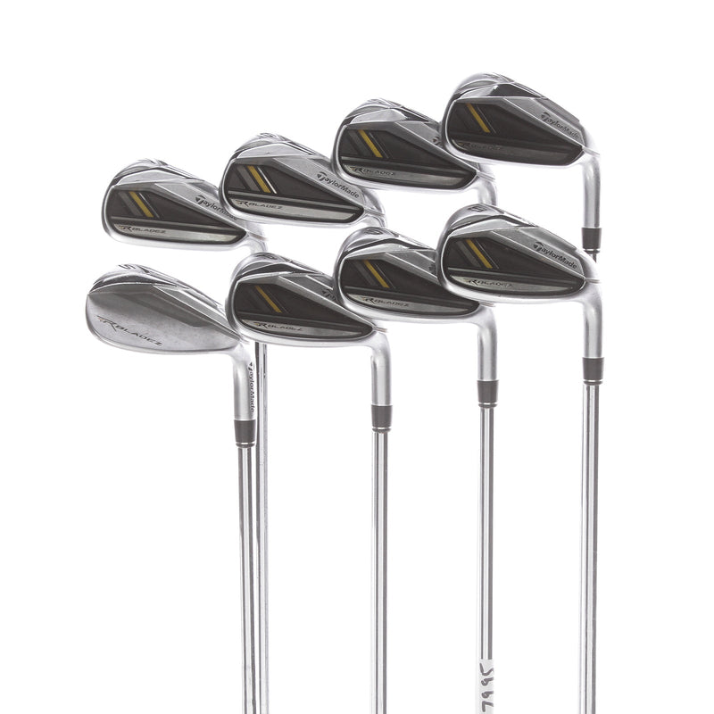 TaylorMade Rocketbladez Steel Mens Right Hand Irons 4-SW Regular - Rocketfuel 85