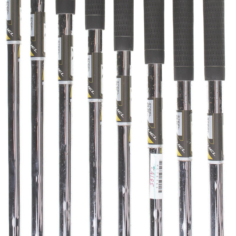 TaylorMade Rocketbladez Steel Mens Right Hand Irons 4-SW Regular - Rocketfuel 85