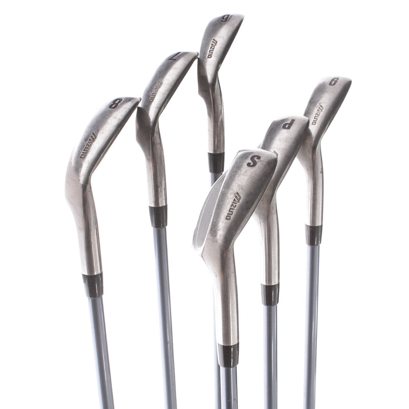 Mizuno Tava Graphite Ladies Right Hand Irons 6-SW Ladies - Tava
