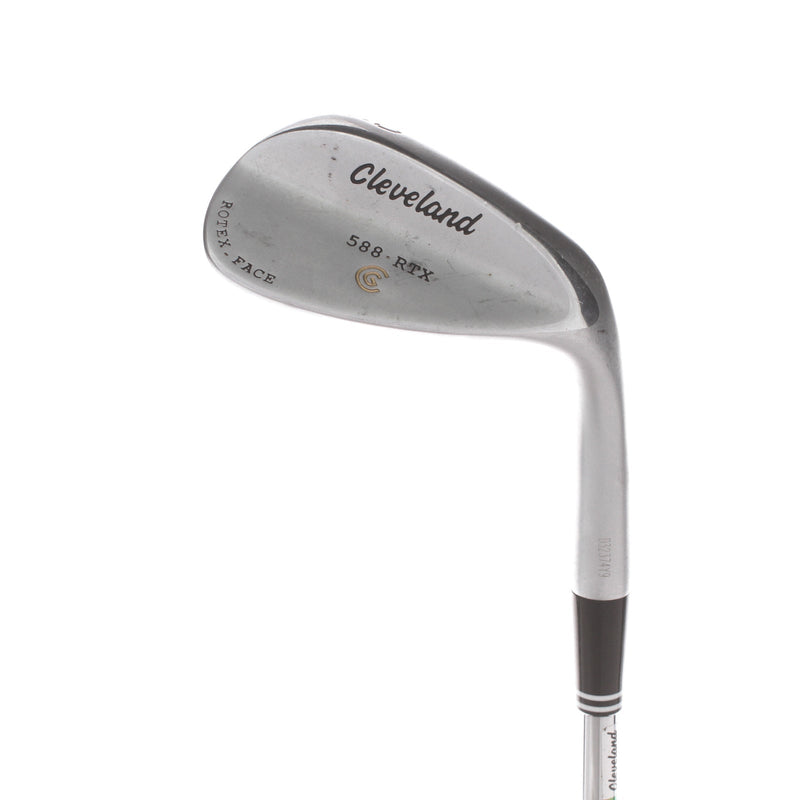 Cleveland 588 RTX Steel Mens Right Hand Lob Wedge 60* 12 Bounce Wedge - True Temper Dynamic Gold