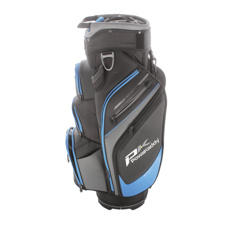 PowaKaddy Premium Edition Cart Bag - Black/Blue