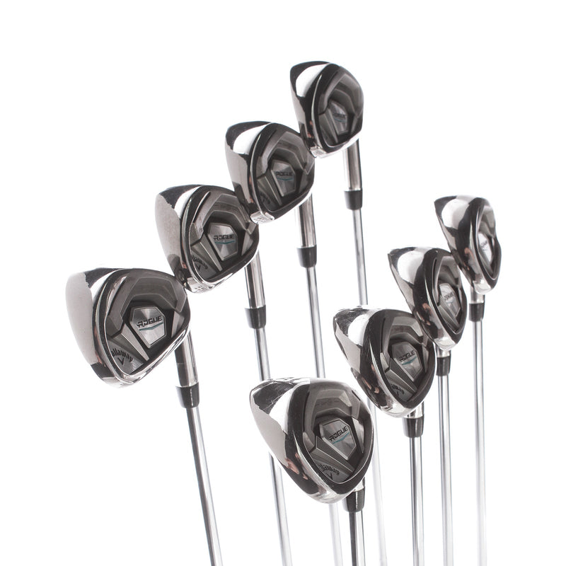 Callaway Rogue Steel Mens Right Hand Irons 4-AW Stiff - True Temper XP 95 S300