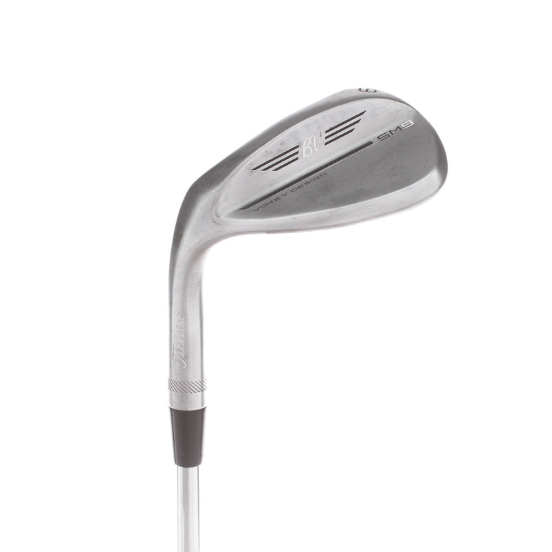 Titleist Vokey SM9 Steel Mens Left Hand Lob Wedge 60* 4 Bounce L Grind Wedge - BV Vokey
