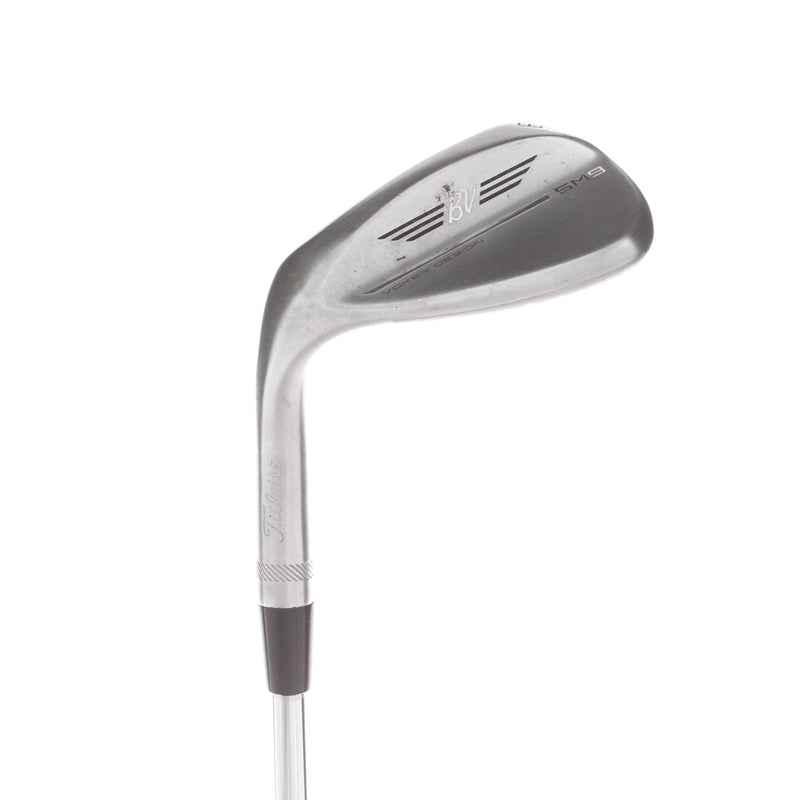 Titleist Vokey SM9 Steel Mens Left Hand Lob Wedge 60* 8 Bounce M Grind Wedge - BV Vokey