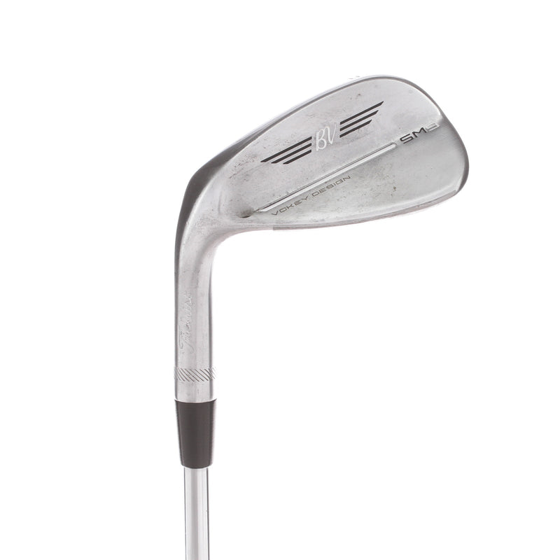 Titleist Vokey SM9 Steel Mens Left Hand Gap Wedge 50* 8 Bounce F Grind Wedge - Titleist BV SM9