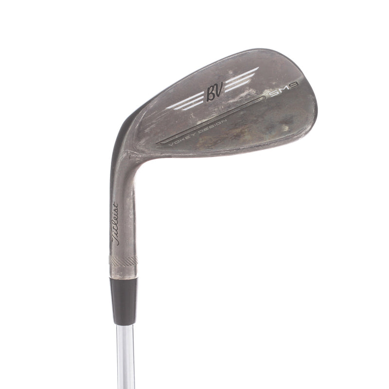 Titleist Vokey SM9 Steel Mens Left Hand Gap Wedge 50* 12 Bounce F Grind Wedge - Titleist BV SM9