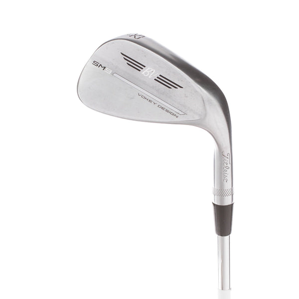 Titleist Vokey SM9 Steel Mens Right Hand Gap Wedge 52* 8 Bounce F Grind Wedge - Titleist BV SM9