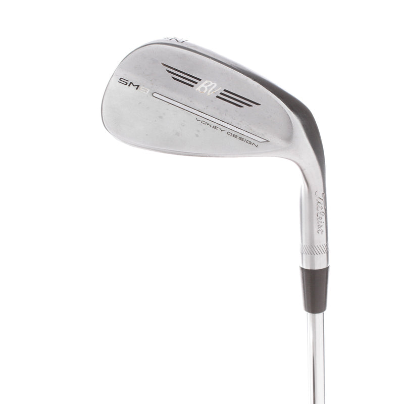 Titleist Vokey SM9 Steel Mens Right Hand Gap Wedge 52* 8 Bounce F Grind Wedge - Titleist BV SM9