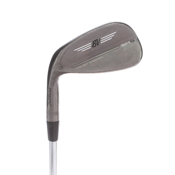 Titleist Vokey SM9 Steel Mens Left Hand Gap Wedge 46* 10 Bounce F Grind Wedge - BV Vokey