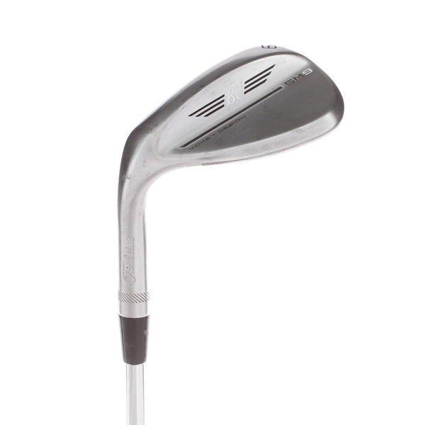 Titleist Vokey SM9 Steel Mens Left Hand Lob Wedge 62* 8 Bounce M Grind Wedge - BV Vokey