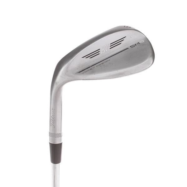 Titleist Vokey SM9 Steel Mens Left Hand Lob Wedge 60* 12 Bounce D Grind Wedge - BV Vokey