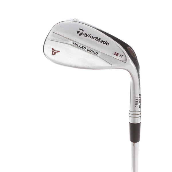 TaylorMade Milled Grind Steel Mens Right Hand Sand Wedge 54* 11 Bounce SB Grind Stiff - True Temper Dynamic Gold 105 S300