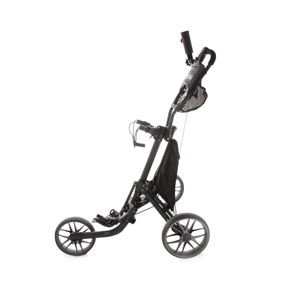 Druids 3-Wheel Push Trolley - Black