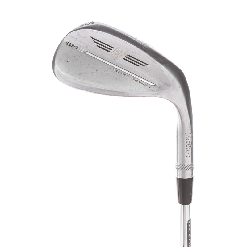 Titleist Vokey SM9 Steel Mens Right Hand Lob Wedge 58* 8 Bounce M Grind Wedge - BV Vokey
