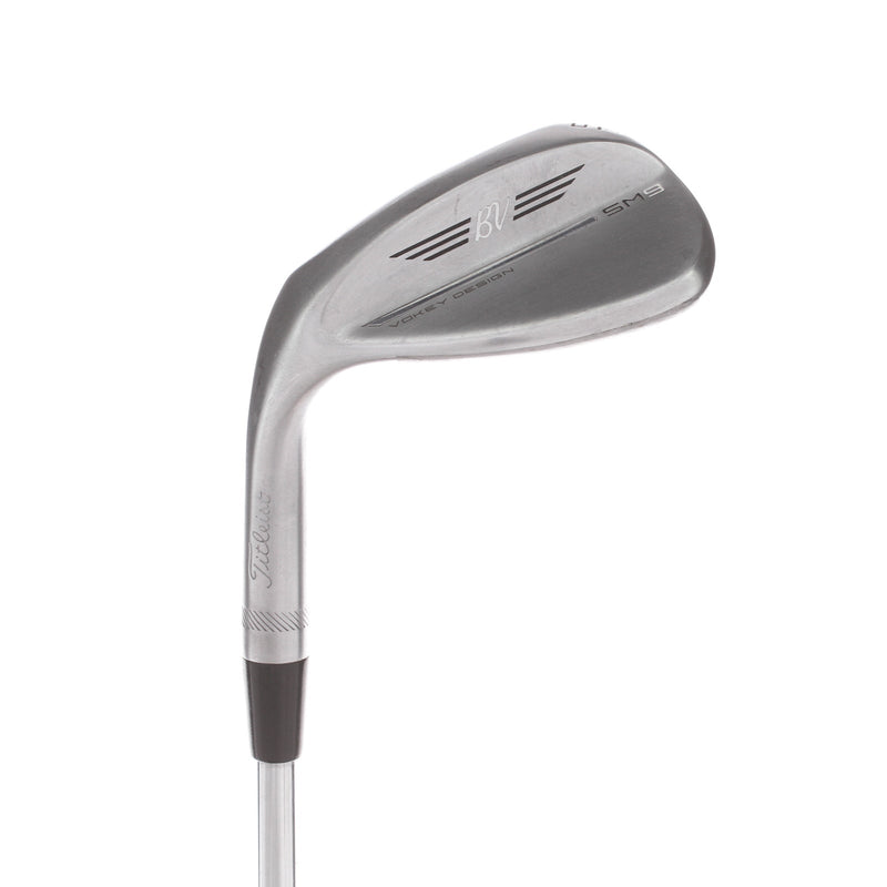 Titleist Vokey SM9 Steel Mens Left Hand Lob Wedge 58* 8 Bounce M Grind Wedge - BV Vokey