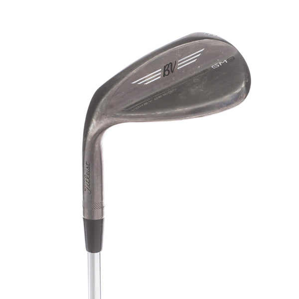 Titleist Vokey SM9 Steel Mens Left Hand Lob Wedge 58* 12 Bounce D Grind Wedge - BV Vokey