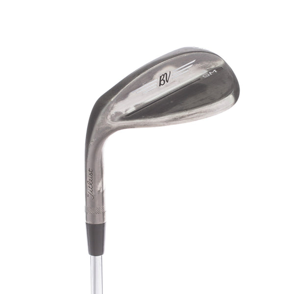 Titleist Vokey SM9 Steel Mens Left Hand Lob Wedge 58* 12 Bounce D Grind Wedge - BV Vokey