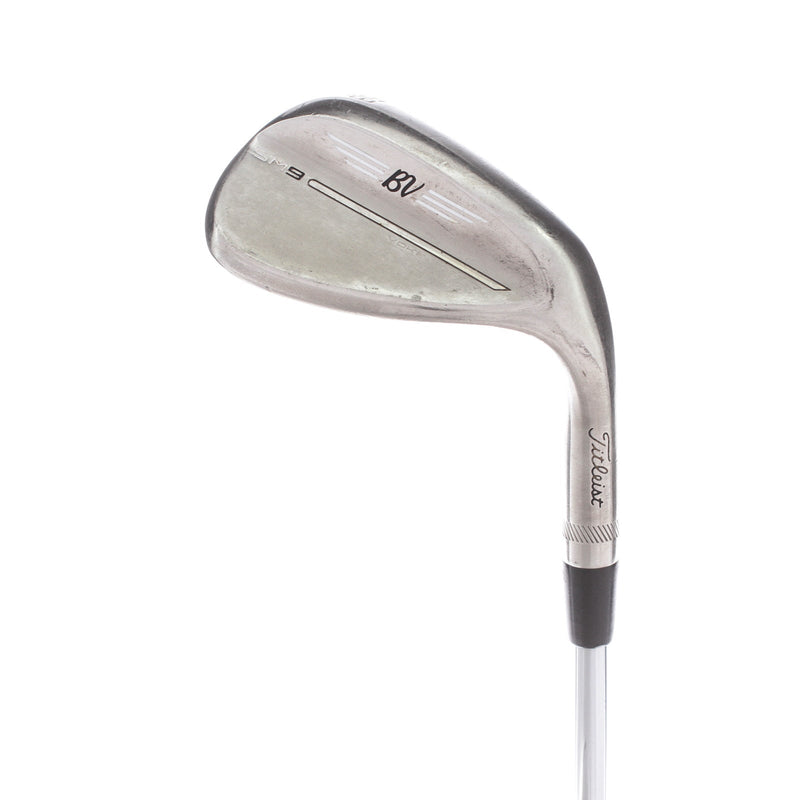 Titleist Vokey SM9 Steel Mens Right Hand Lob Wedge 58* 10 Bounce S Grind Wedge - BV Vokey