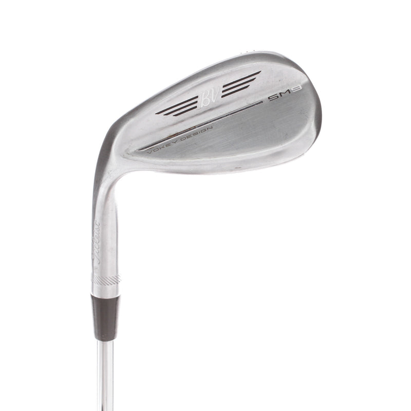 Titleist Vokey SM9 Steel Mens Left Hand Lob Wedge 58* 10 Bounce S Grind Wedge - BV Vokey