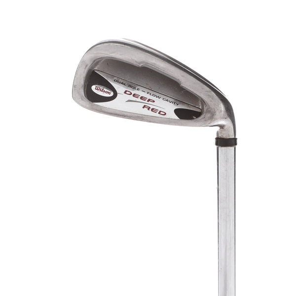 Wilson Deep Red Steel Mens Right Hand 6 Iron Uniflex - True Temper