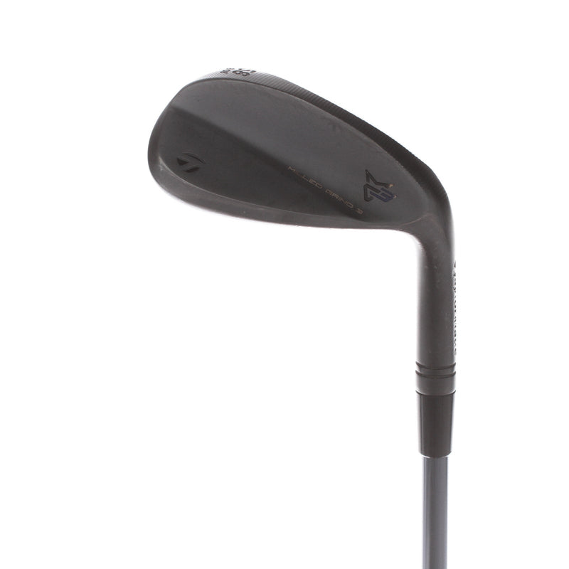 TaylorMade Milled Grind 3 Graphite Mens Right Hand Lob Wedge 58* 8 Bounce LB Grind Stiff - UST Mamiya Recoil F4 75