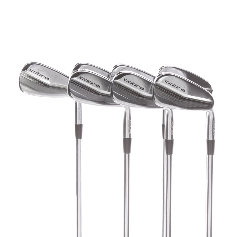 Cobra Forged Tec One Steel Mens Right Hand Irons 5-GW Extra Stiff - N.S.Pro Modus3 Tour 120 X