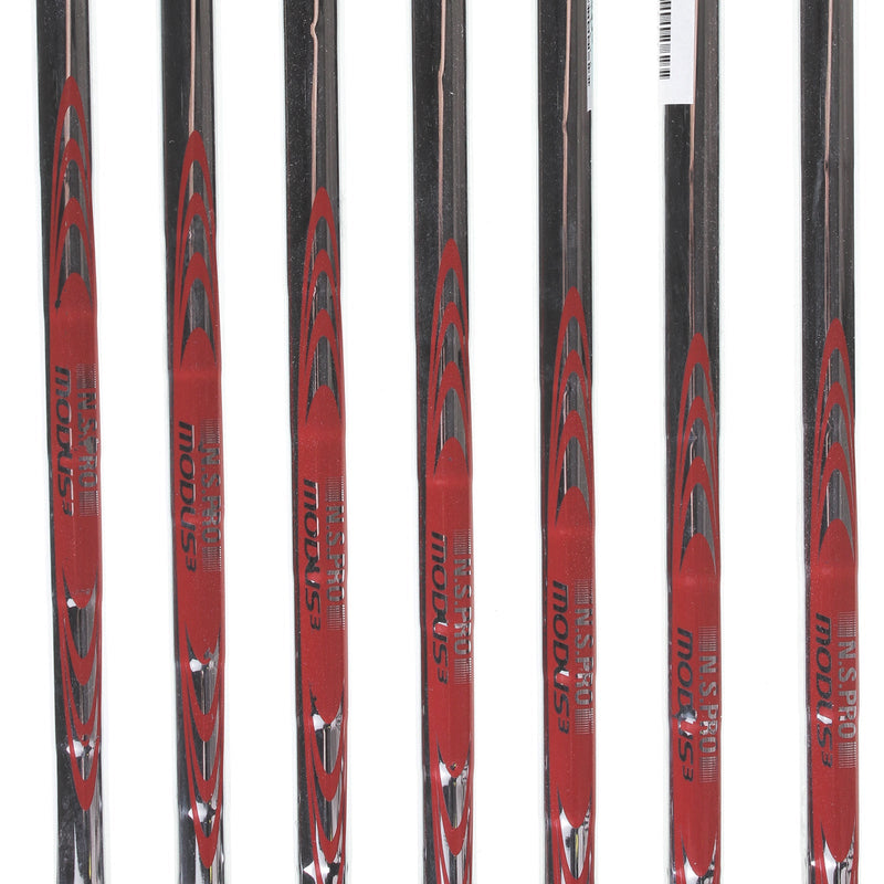 Cobra Forged Tec One Steel Mens Right Hand Irons 5-GW Extra Stiff - N.S.Pro Modus3 Tour 120 X