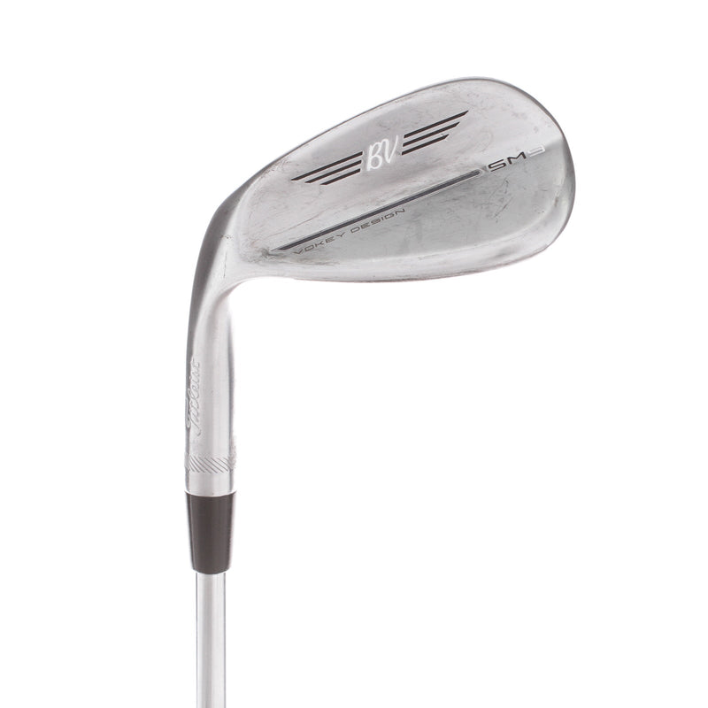 Titleist Vokey SM9 Steel Mens Left Hand Sand Wedge 54* 14 Bounce F Grind Wedge - BV Vokey