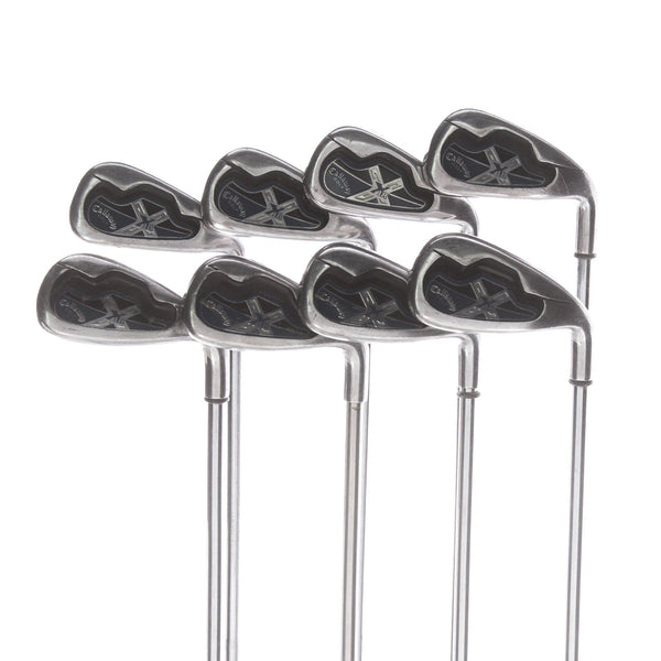 Callaway X-18 Steel Mens Right Hand Irons 4-SW Regular - Callaway