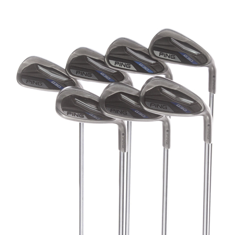 Ping G30 Steel Mens Right Hand Irons 5-SW Black Dot Regular - Ping CFS Distance