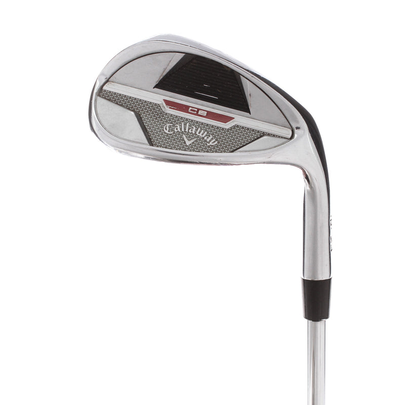 Callaway CB Steel Mens Right Hand Gap Wedge 50* 12 Bounce Wedge - True Temper Elevate MPH 95