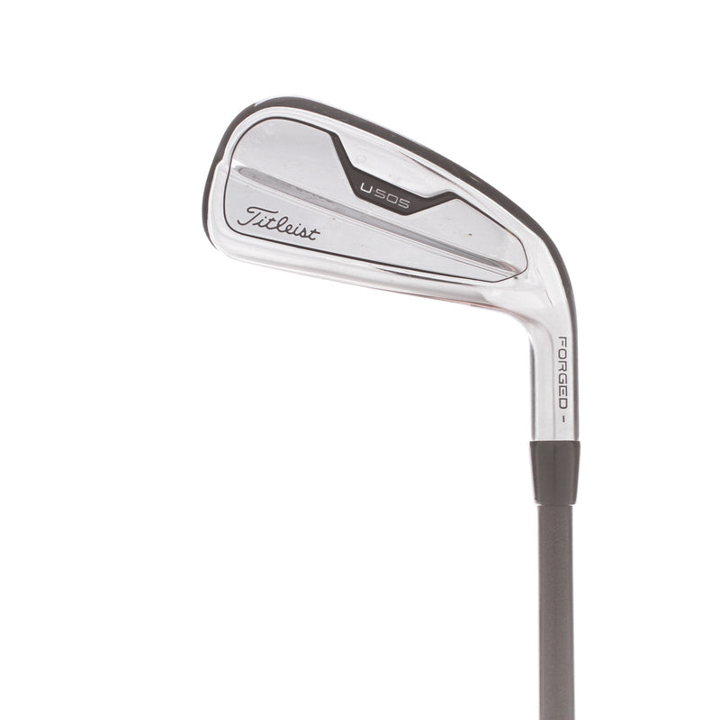 Titleist U505 Graphite Mens Right Hand 3 Iron 20* Stiff - Tour AD Graphite Design IZ-95s