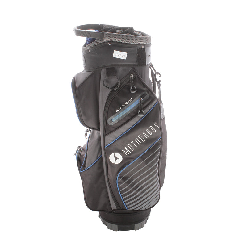 Motocaddy Lite Series Cart Bag - Grey/Black/Blue