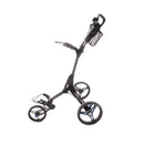 Motocaddy Cube 3 3-Wheel Push Trolley - Black/Blue
