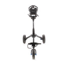 Motocaddy Cube 3 3-Wheel Push Trolley - Black/Blue