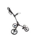 Motocaddy Cube 3 3-Wheel Push Trolley - Black/Blue