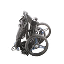 Motocaddy Cube 3 3-Wheel Push Trolley - Black/Blue