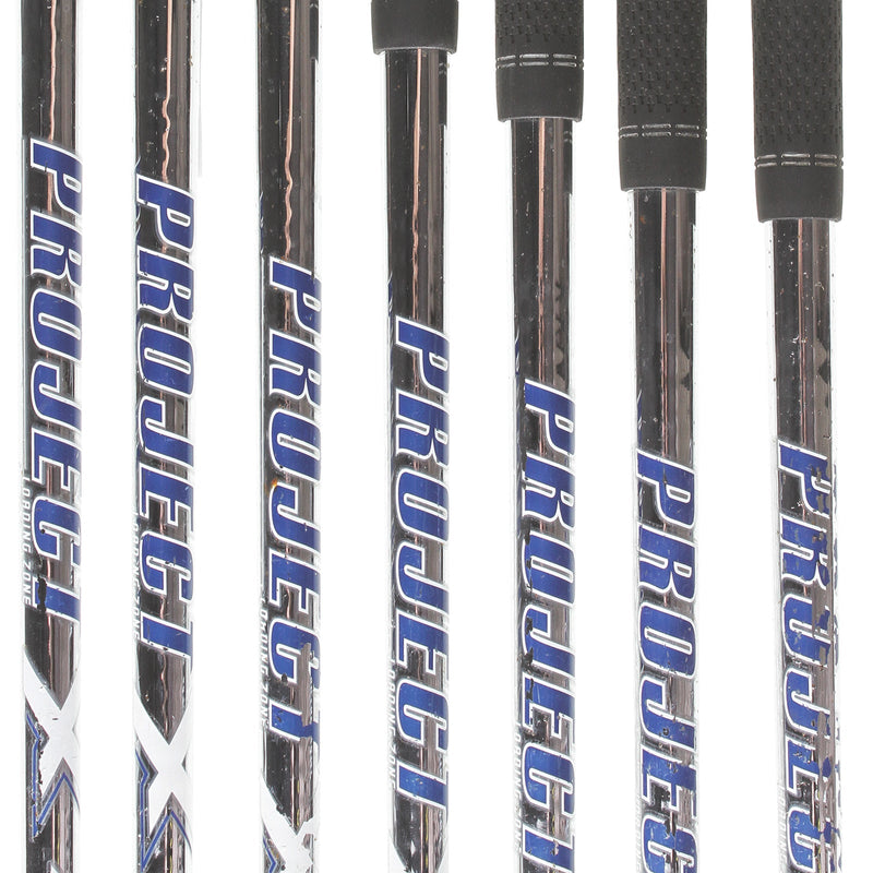 Ping G425 Steel Mens Right Hand Irons 5-SW Blue Dot 1* Upright Stiff - Project X LZ 6.0 120g