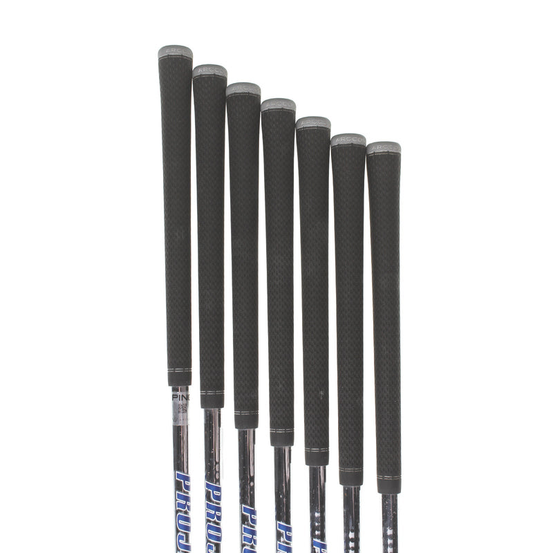 Ping G425 Steel Mens Right Hand Irons 5-SW Blue Dot 1* Upright Stiff - Project X LZ 6.0 120g