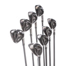 TaylorMade Burner 09 Graphite Mens Right Hand Irons 4-SW Regular - REAX 65