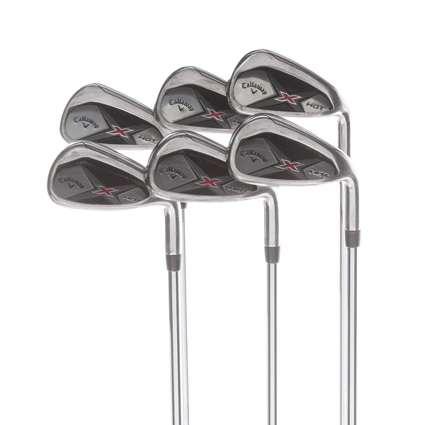 Callaway X Hot Steel Mens Right Hand Irons 5-PW Stiff - True Temper XP 85 S300