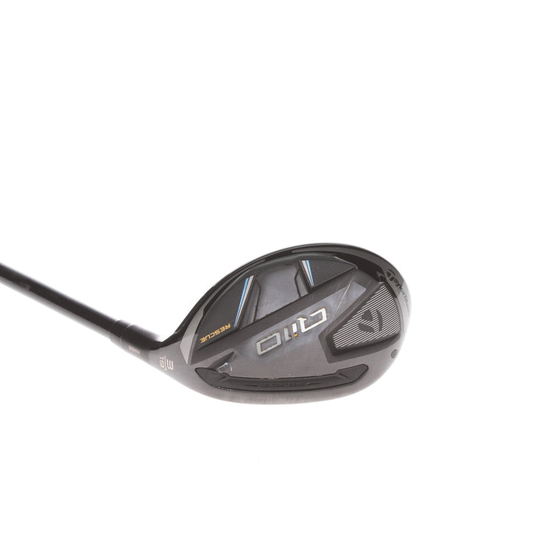 TaylorMade Qi10 Graphite Mens Right Hand 3 Hybrid 19* Stiff - Ventus TR 7-S