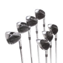 TaylorMade Qi Steel Mens Right Hand Irons 5-SW Regular - KBS Max 85