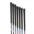 TaylorMade Qi Steel Mens Right Hand Irons 5-SW Regular - KBS Max 85