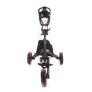 Druids 3-Wheel Push Trolley - Black/Red