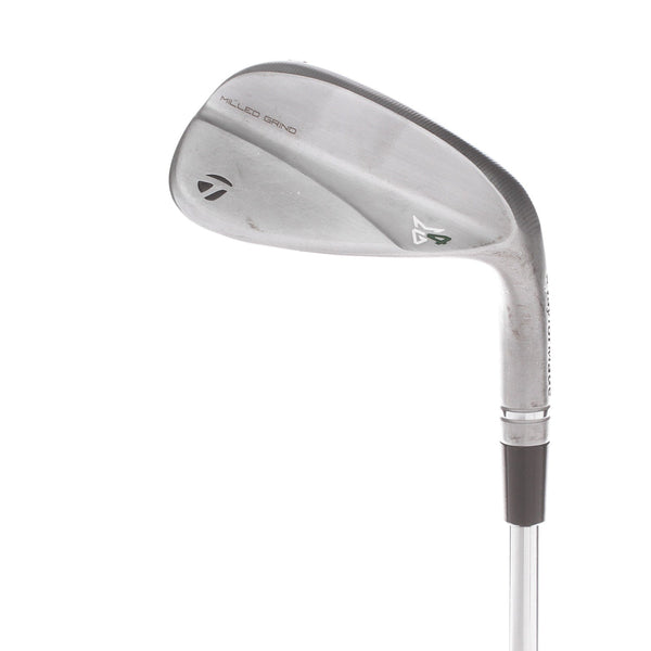 TaylorMade Milled Grind 4 Steel Mens Right Hand Gap Wedge 50* 9 Bounce SB Grind Wedge - True Temper Dynamic Gold Tour Issue Wedge 115