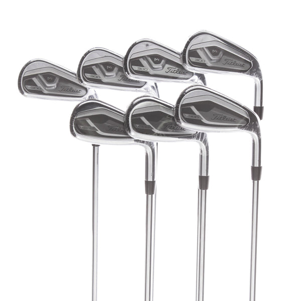 Titleist T300 2021 Steel Mens Right Hand Irons 4-PW Regular - True Temper AMT Black R300