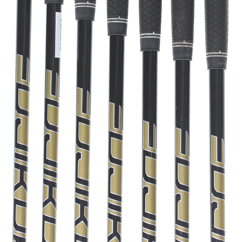Benross Gold Steel Mens Right Hand Irons 5-SW Regular - Fujikura 50i